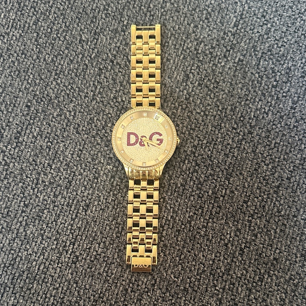 Dolce & Gabbana Gold Bracelet Watch